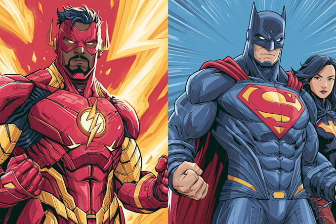 comic book illustration graphic novel comic cover comic art