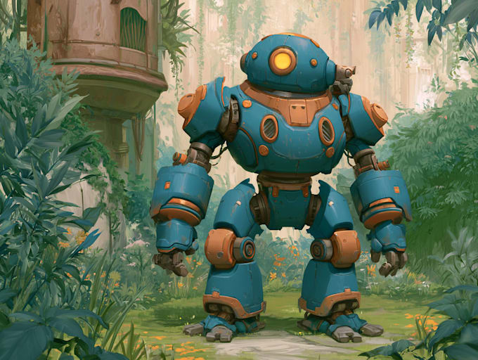 do model the robot and mecha