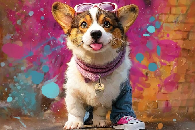 make a disney pet portrait