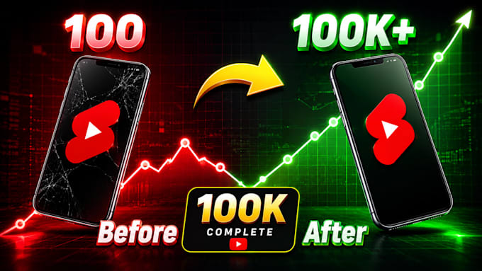 design eyecatching youtube thumbnails and professional logo
