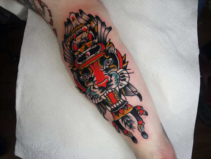 create a personalized tattoo design with unique artwork