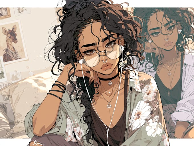 drawing cute vector illustration