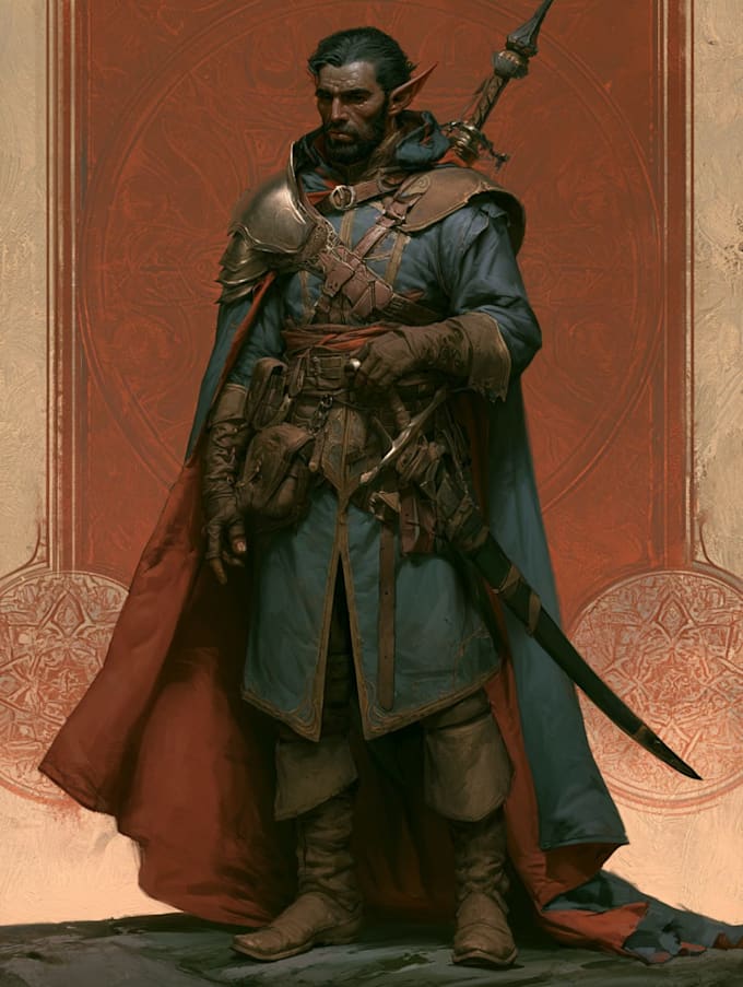 dnd character or dnd character design