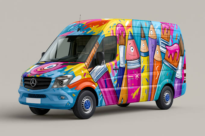 awesome car wrap design