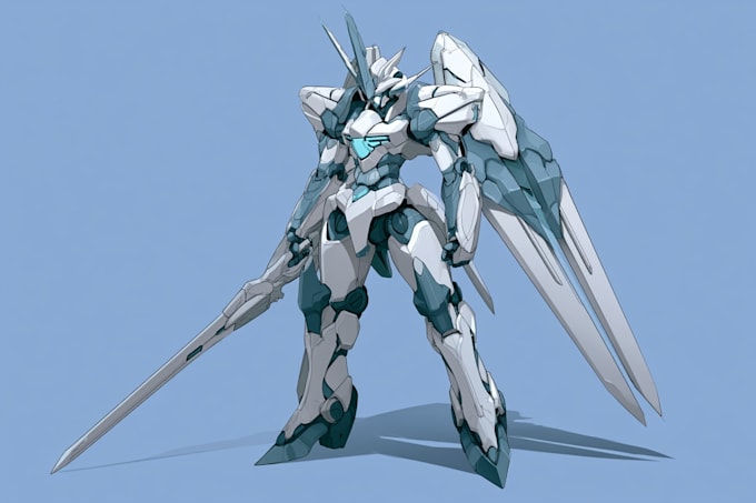 make a mecha robot gundam