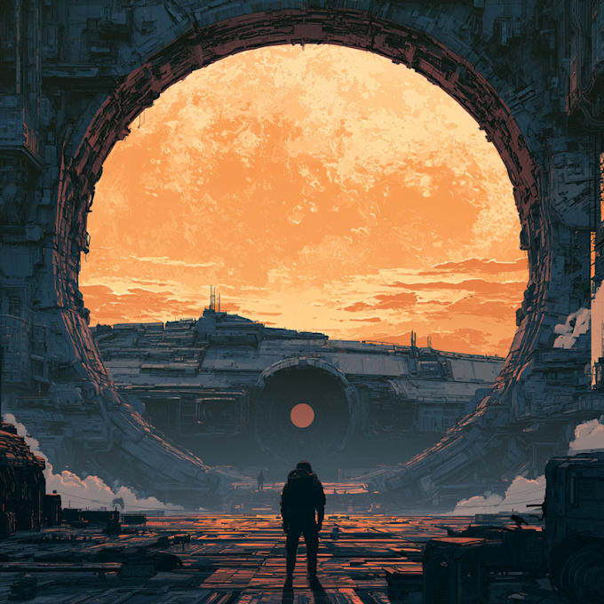 do sci fi illustration and sci fi sci fi illustration