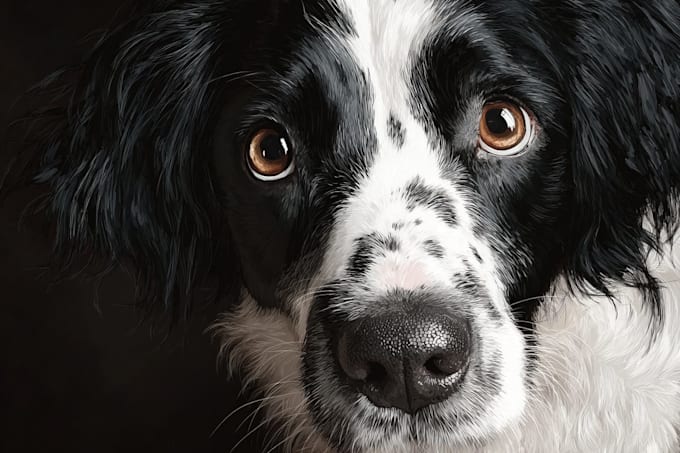 do a pet portrait with disney style