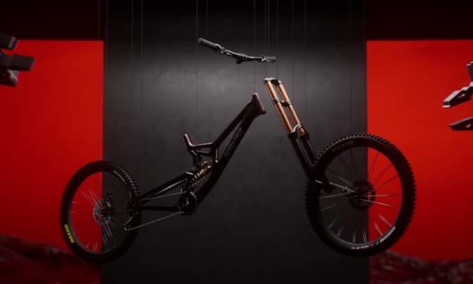 create 3d bicycle product animation for ecommerce and amazon