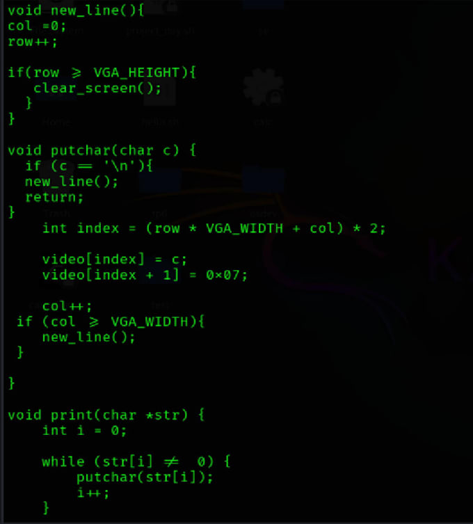 develop low level c and x86 operating system and iot, system softwar