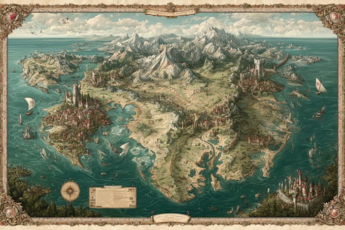do fantasy maps and city maps