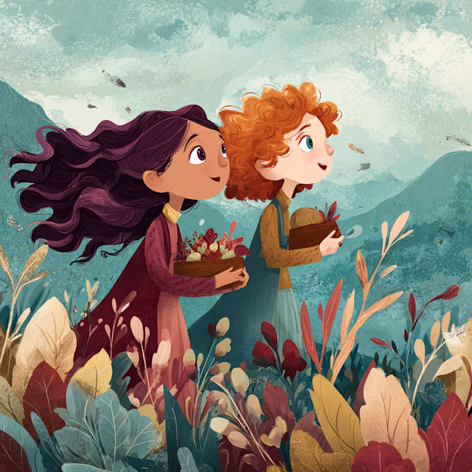 illustrate childrens picture book for self publishing
