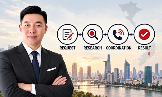 be your personal local assistant in vietnam for any request