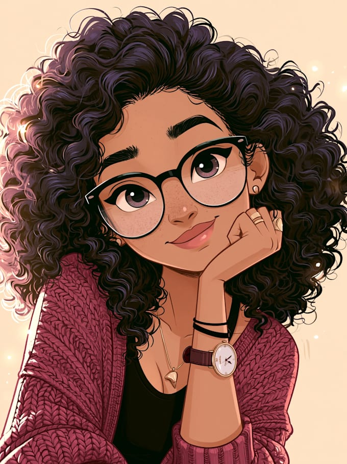 do disney cartoon portrait