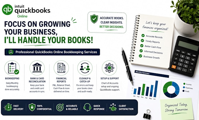 set up and clean up your quickbooks online account