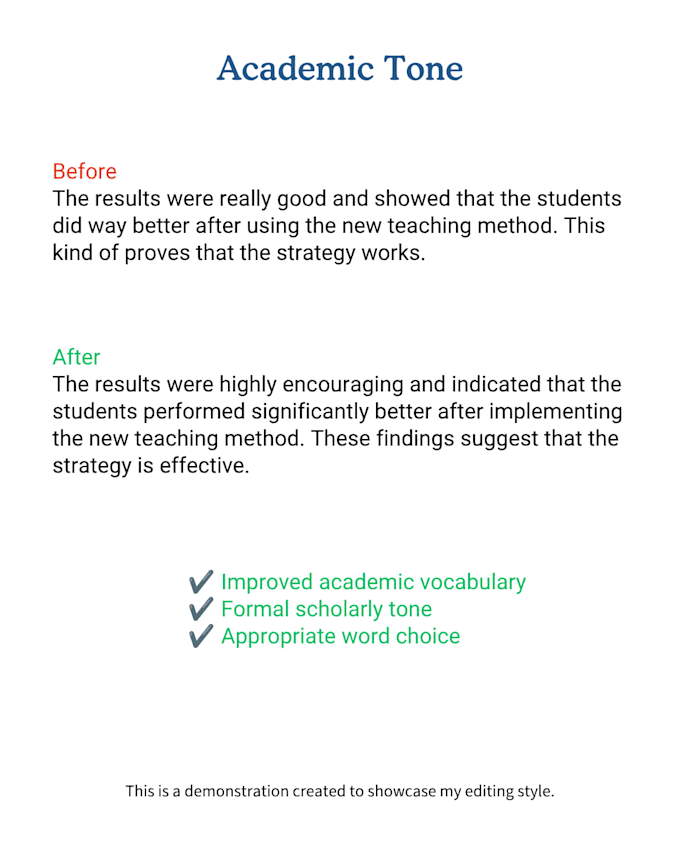 proofread, edit, and improve your academic papers and assignments