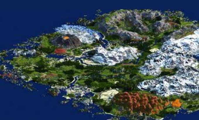 create custom minecraft terrain and survival maps using worldpainter