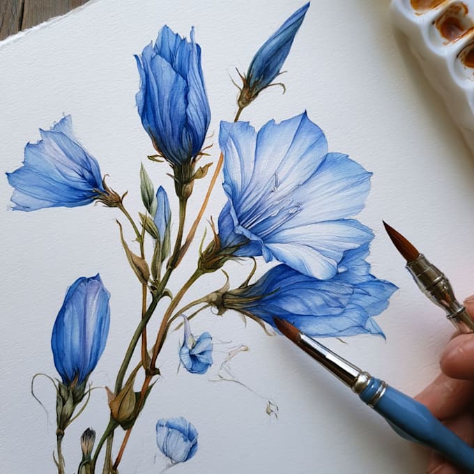 draw a botanical illustration