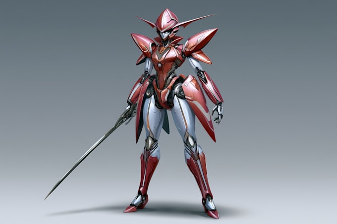 create original mecha concept art