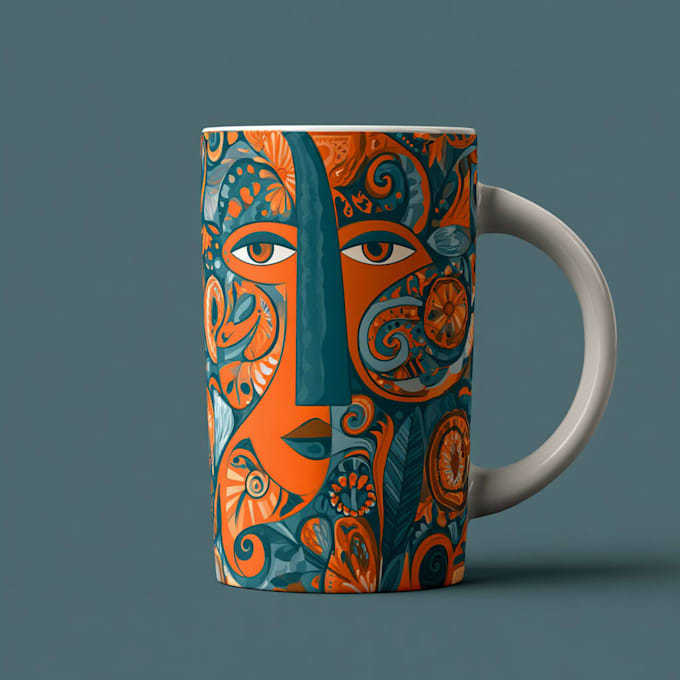 do coffee mug design, custom mug design
