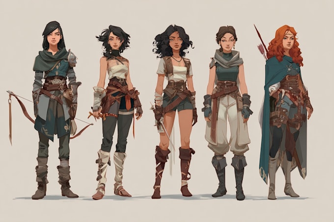draw your dnd rpg character