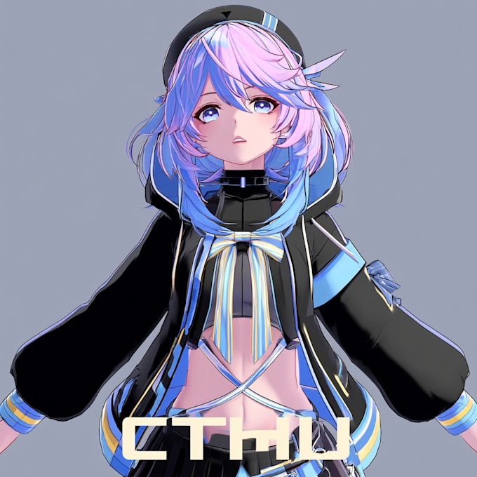 do a anime character