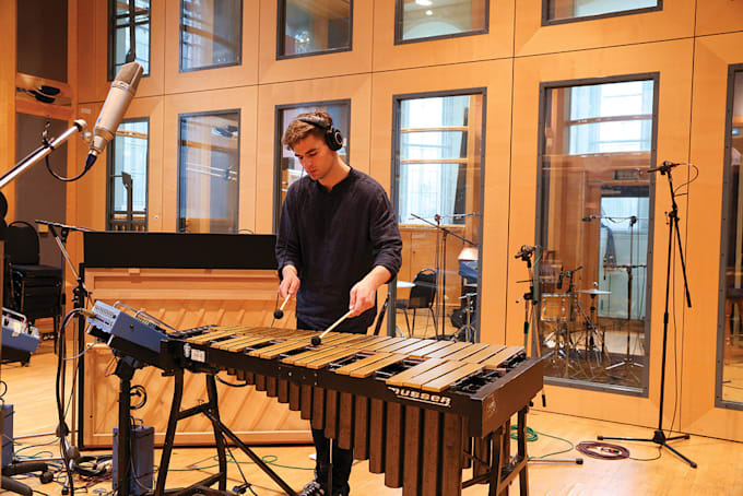 record live vibraphone, marimba and mallet percussion tracks