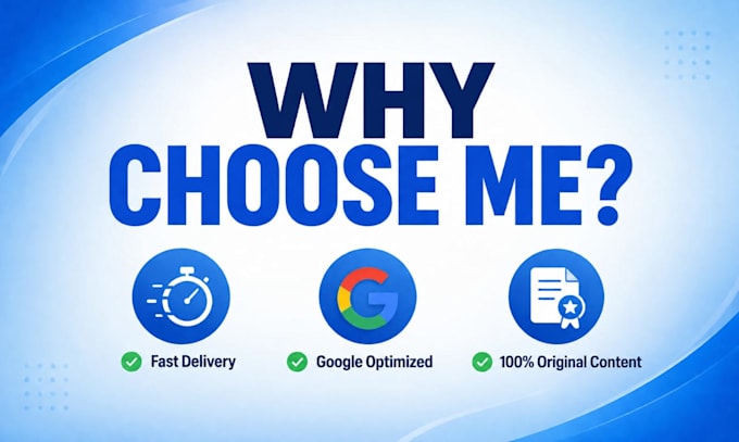 write SEO blog posts and website content