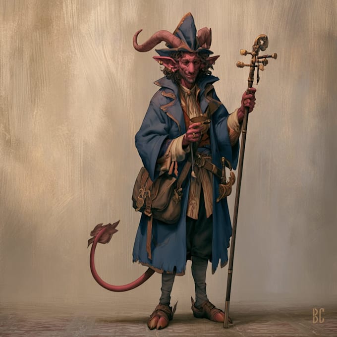 dnd character or dnd character design