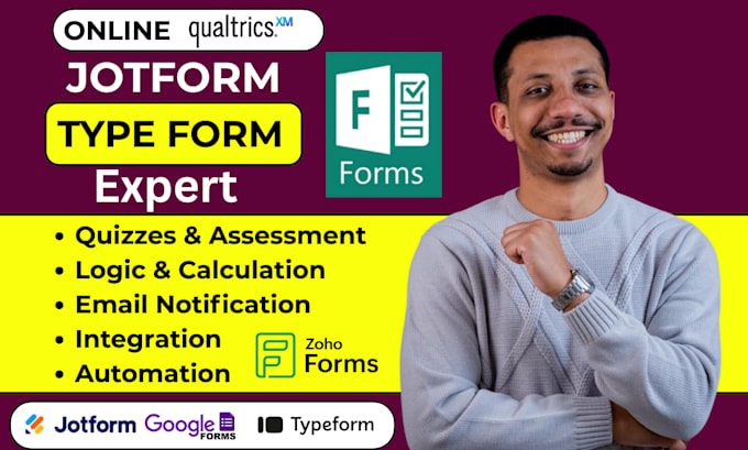 create google forms jotform typeform surveymonkey survey forms questionnaires