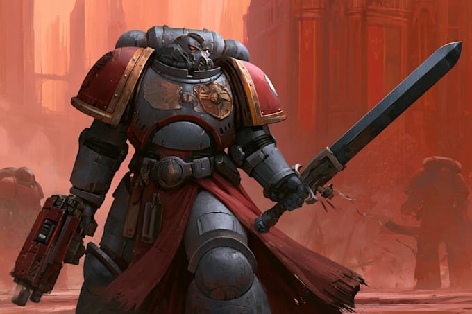 drawing your warhammer 40k