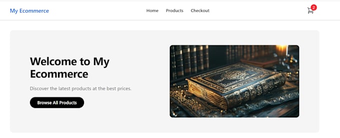 build a modern, dynamic ecommerce website