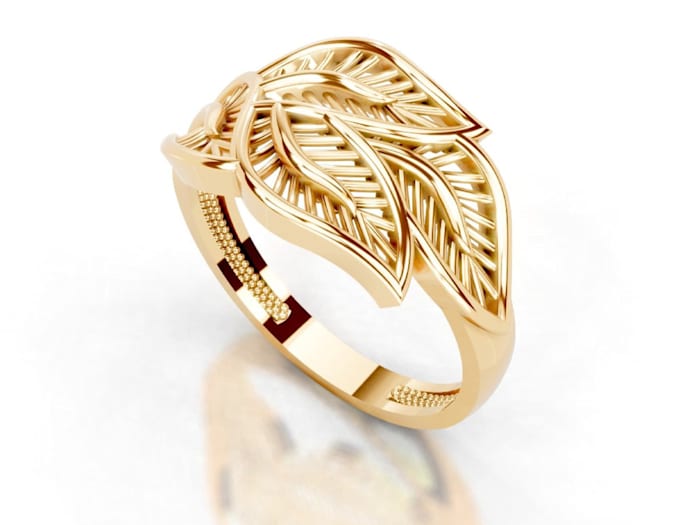 make detailed jewelry ring for you