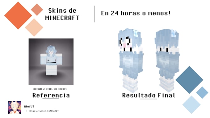 create a minecraft skin for you