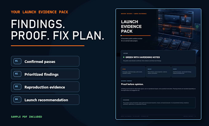 test and audit your vibe coded web app before launch