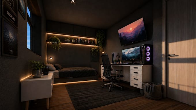 create photorealistic architectural renderings