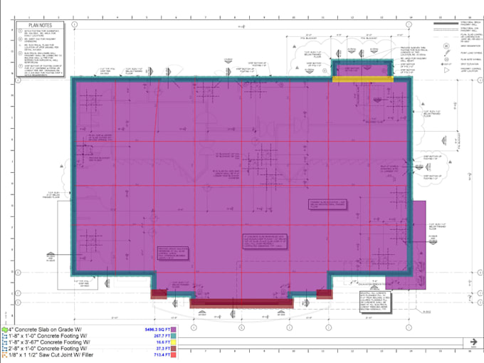 provide precise concrete, rebar and formwork takeoffs
