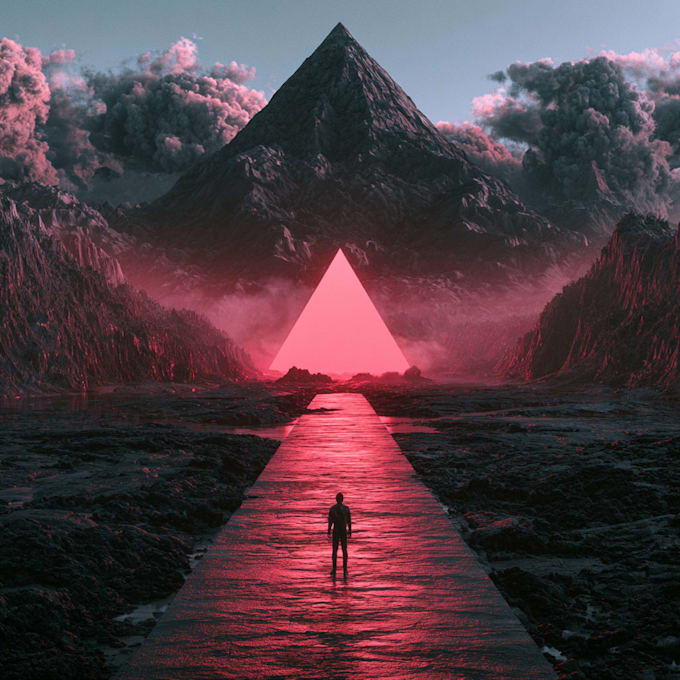 design album cover art or single artwork