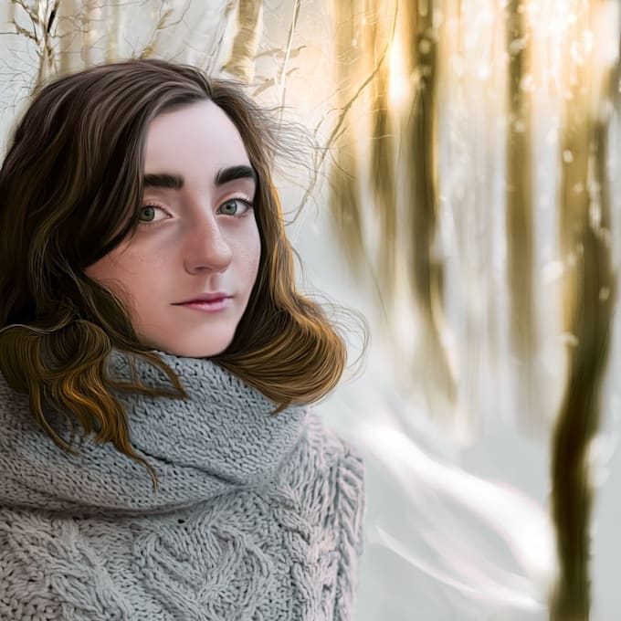 do realistic or fantasy portrait