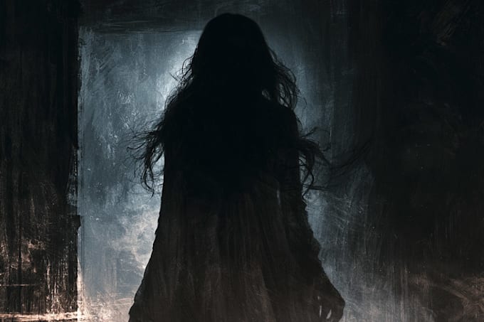 design a premium horror book cover