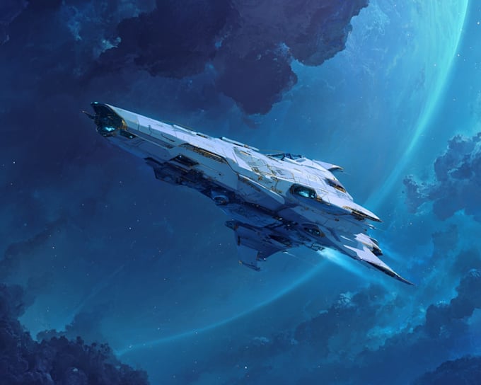 do sci fi spaceship design