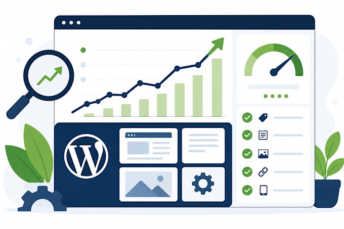 build a professional wordpress website with coding and seo
