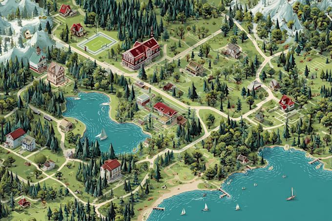 unique vector or isometric map