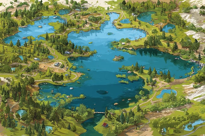 make vector map designs