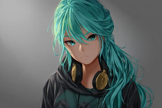 draw beautiful anime art illustration commission