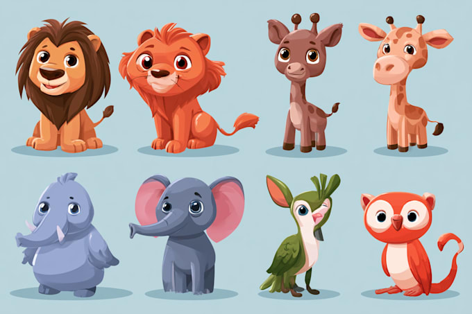 draw detail animal illustrations