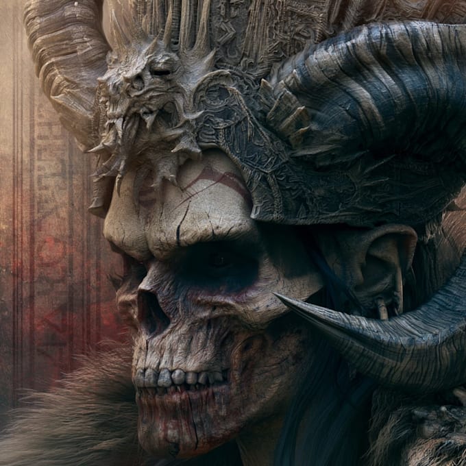 design fantasy horror and fantasy horror character