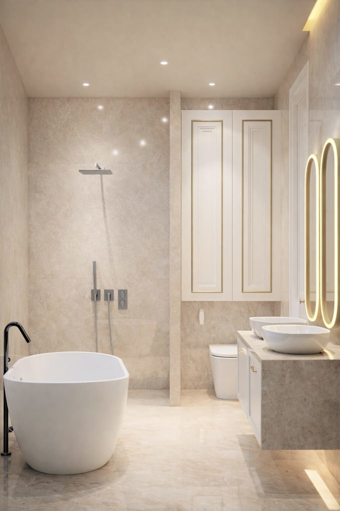 design your dream modern bathroom