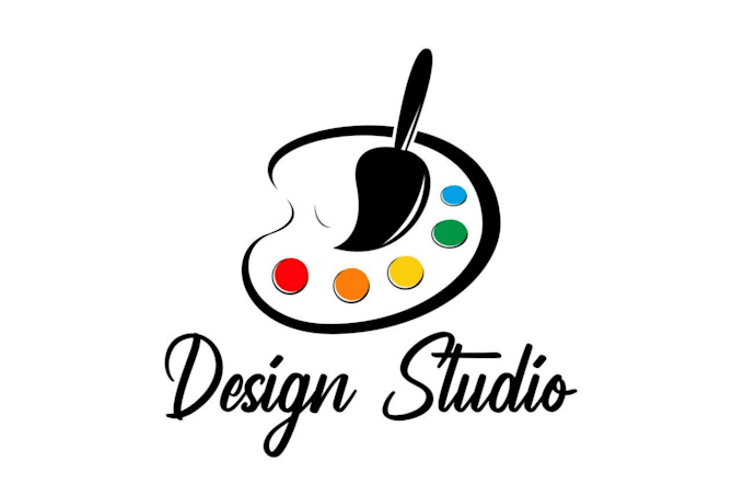 create high quality and beautiful painter mascot logo design