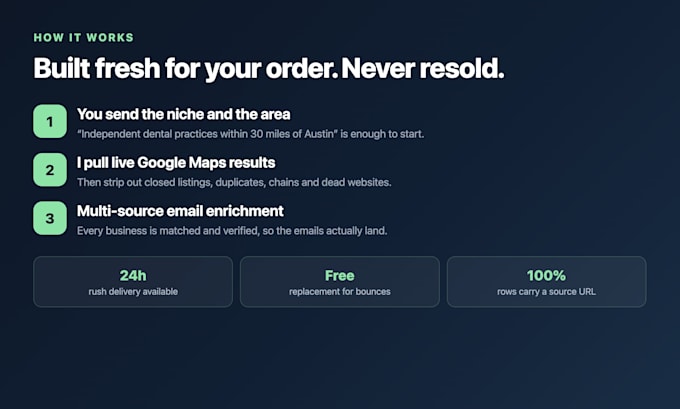 do google maps lead generation and build a local business email list