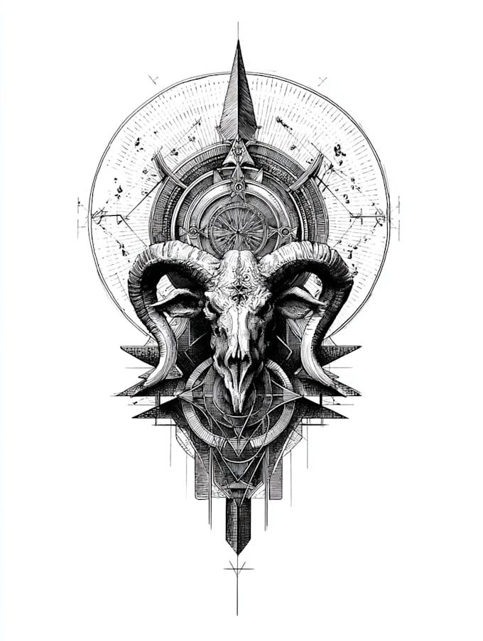 design professional tattoo and custom tattoo